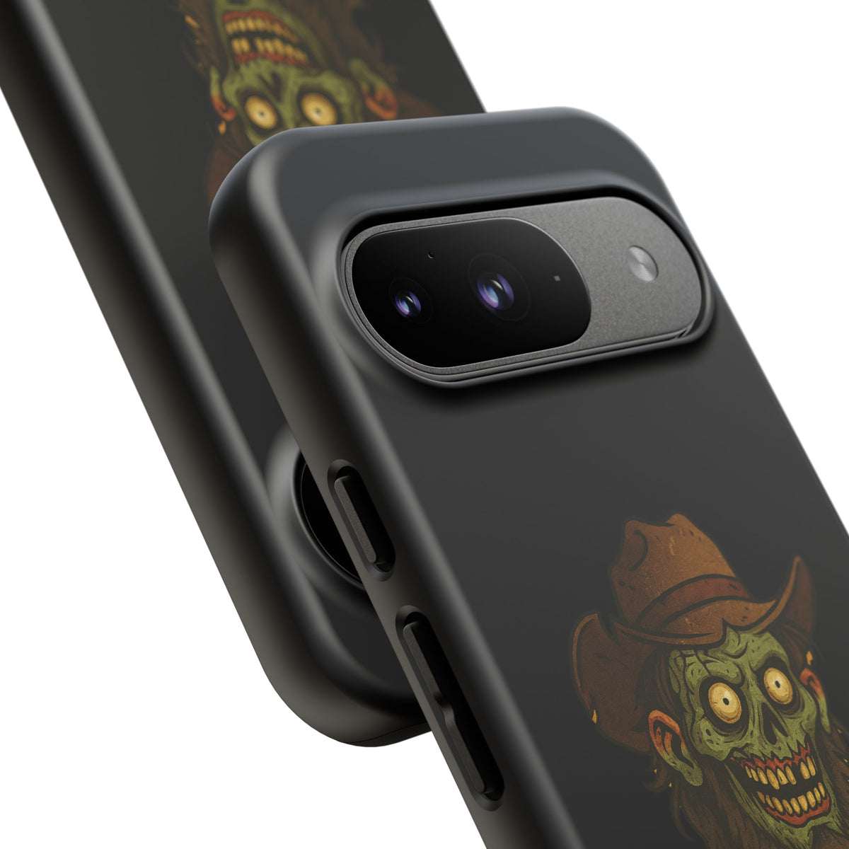 Zombie Cowboy Phone Case — "Ain't No Grave Gonna Hold This Yeehaw" Protective iPhone Cover