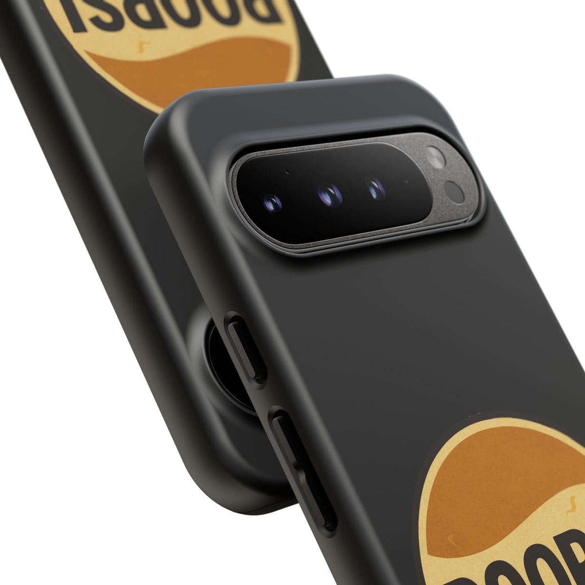 Poopsi Retro Logo Phone Case — Funny Vintage Soda-Inspired iPhone Cover