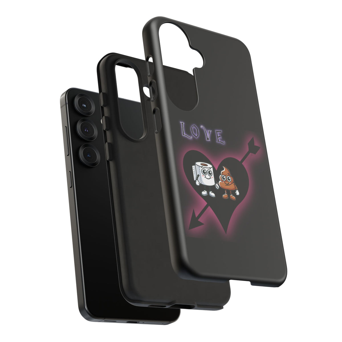 Love Toilet Paper & Poop Phone Case