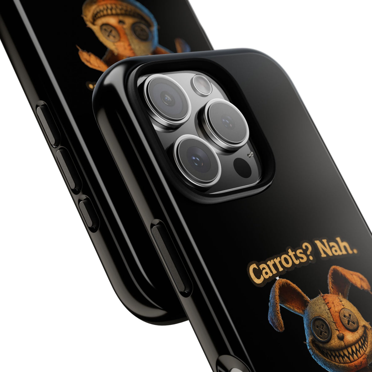 Phone Case — Creepy Bunny "Carrots? Nah. I crave screams." Horror iPhone Case