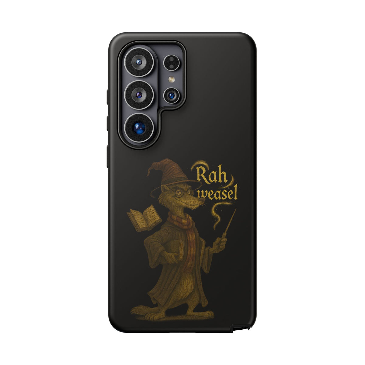 Rah Weasel Wizard Phone Case — Cute Fantasy Magical Creature iPhone Cover