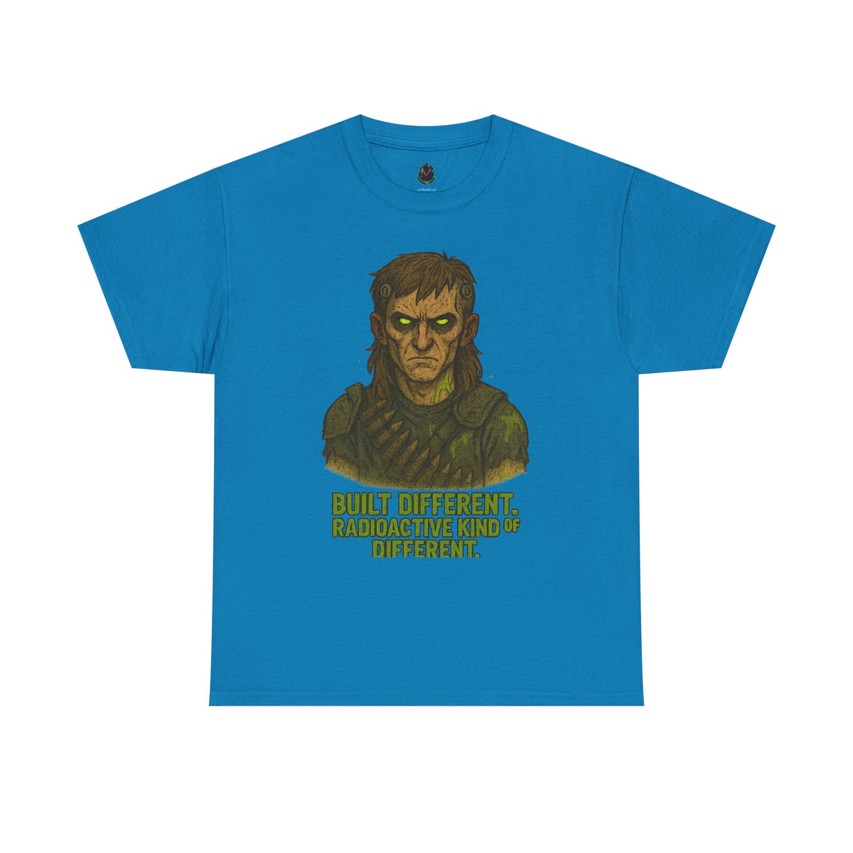 Mutant Warrior Graphic Tee — "Built Different, Radioactive and I Like It"