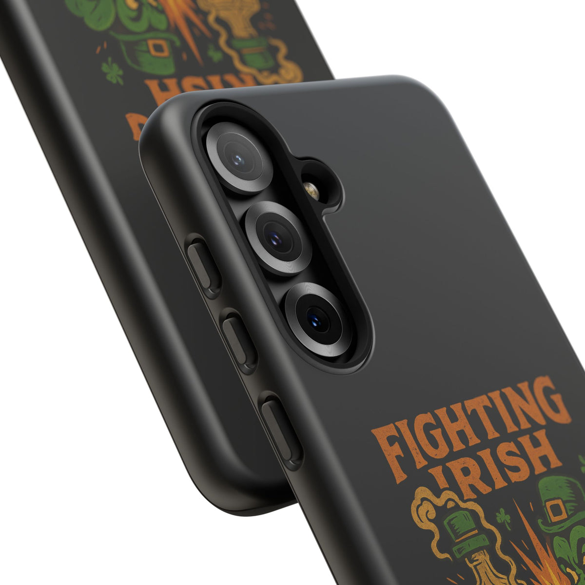 Phone Case — "Fighting Irish: Luck Ran Out, Fists Didn’t" St. Patrick’s Protective Cover