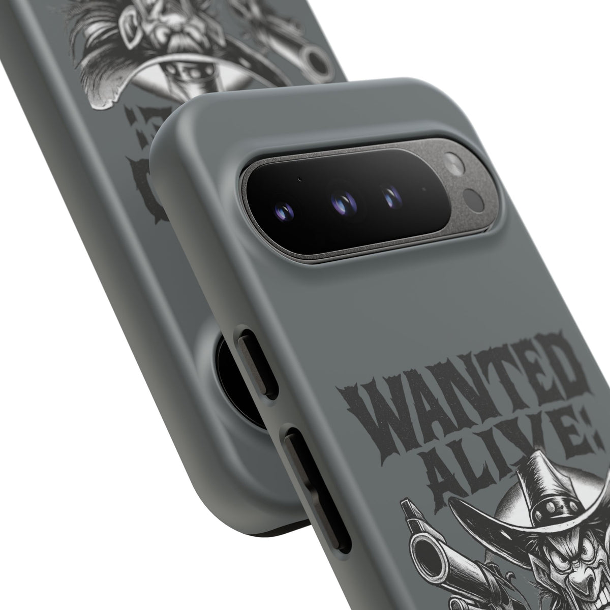 Phone Case — "Wanted Alive!" Cowboy Chewin' Tobacco Graphic