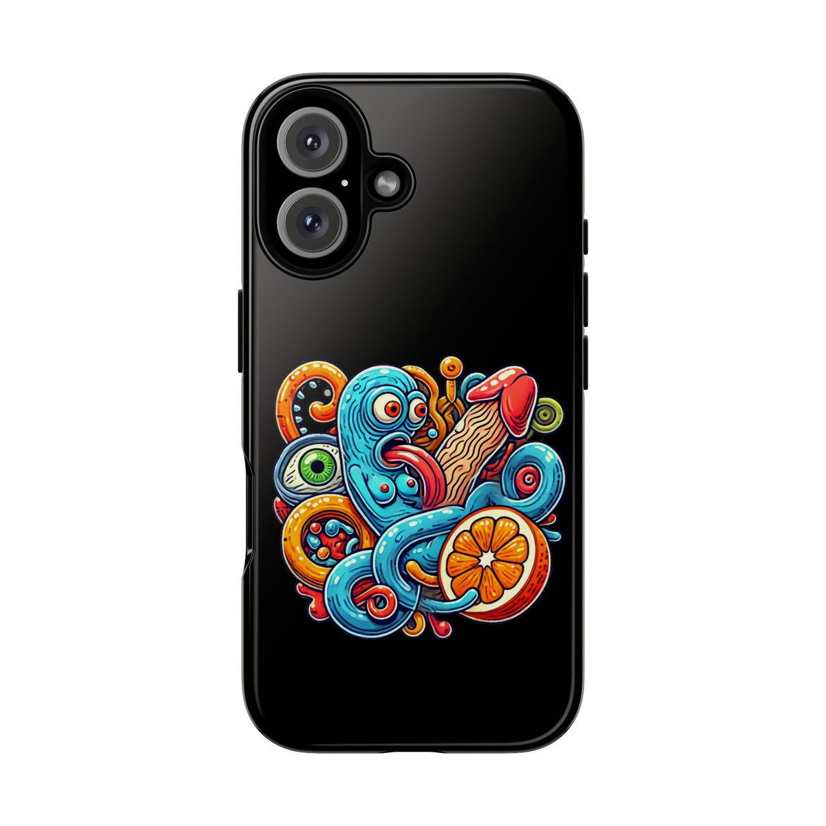 Octopus Surf Phone Case — Colorful Nautical Art Protective Phone Cover
