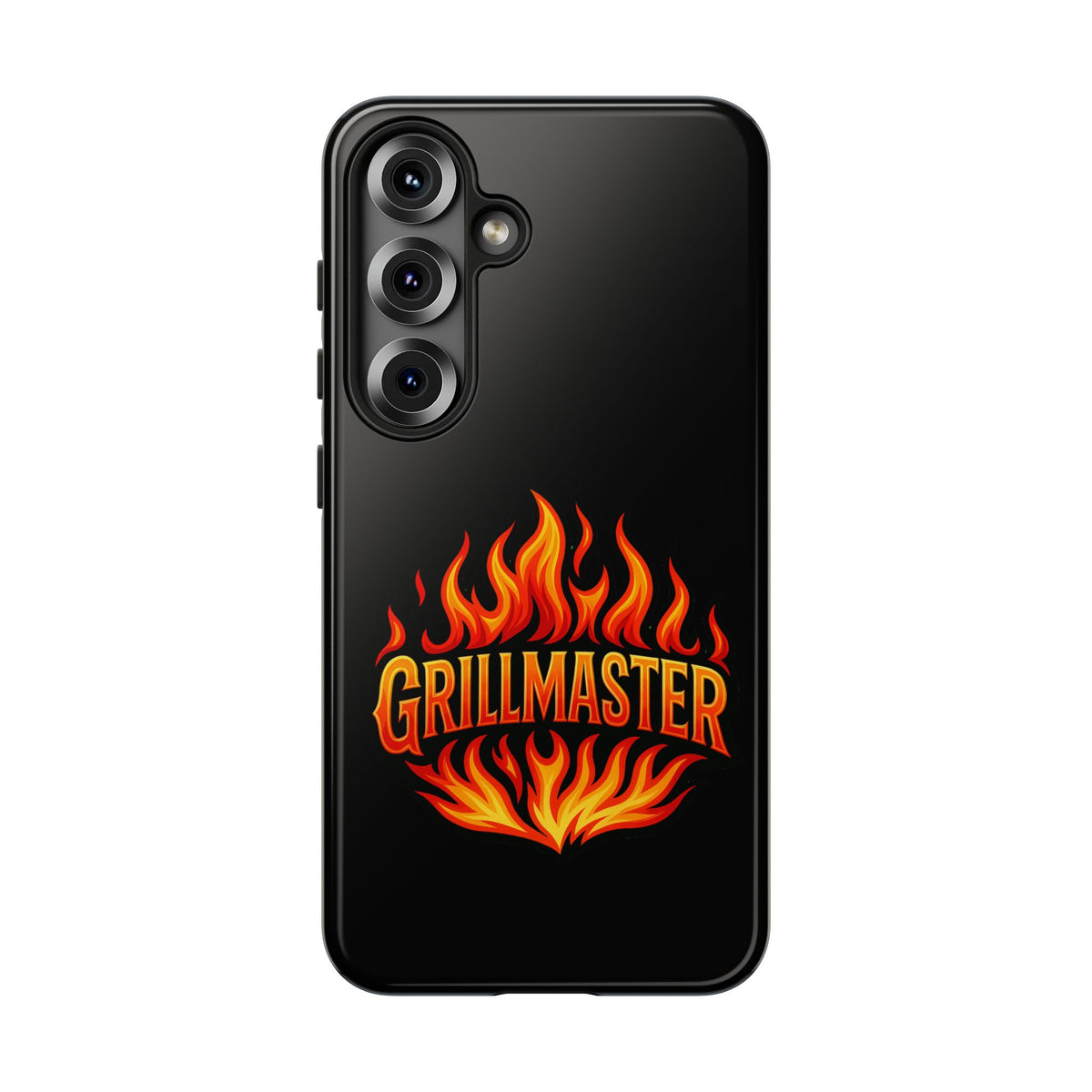 Grillmaster Phone Case — Flame Logo Protective iPhone Cover