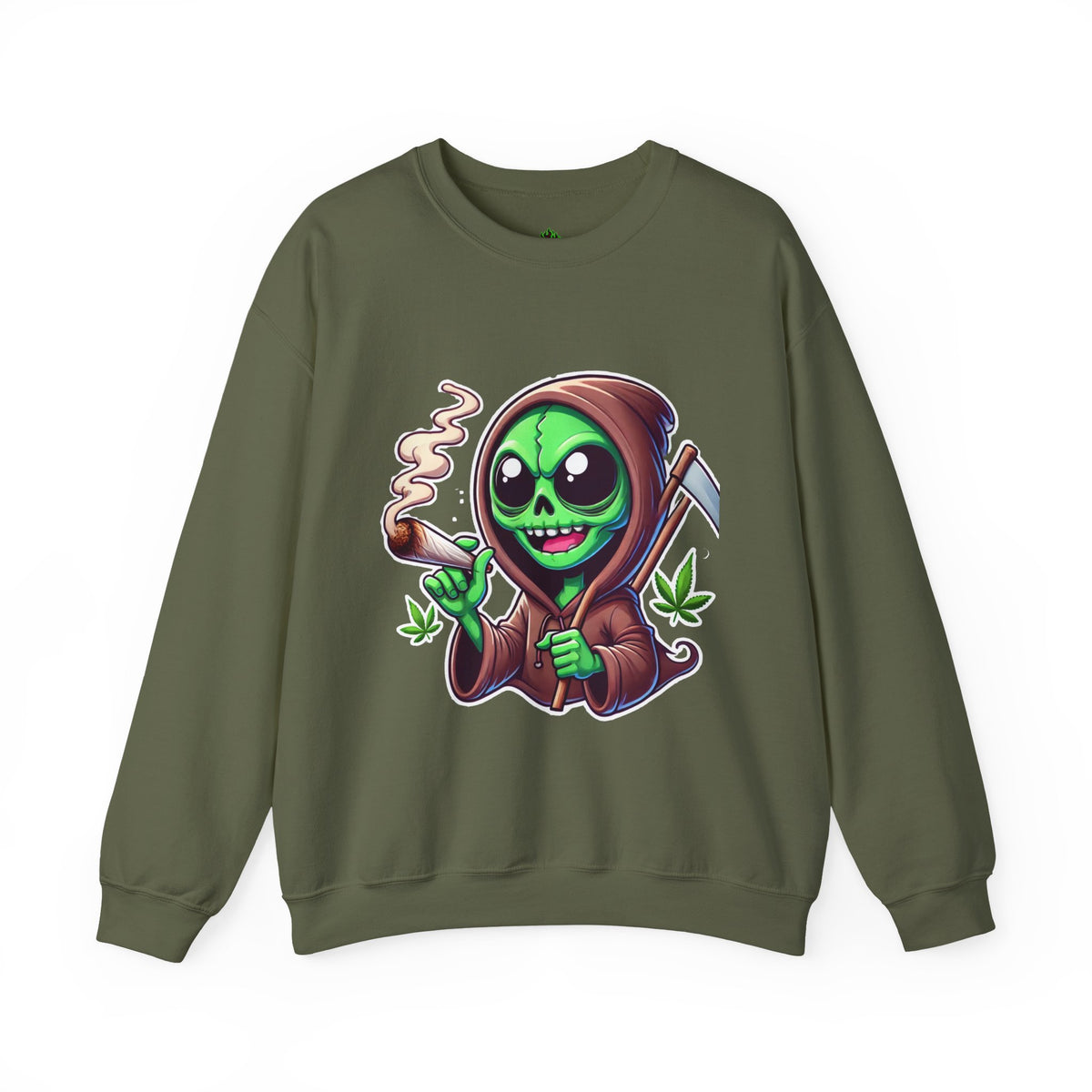 Stoner Reaper Alien Crewneck