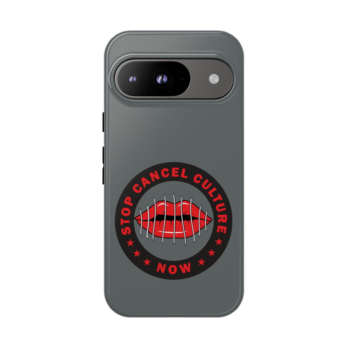 Phone Case — "Stop Cancel Culture Now" Graphic Tough Protective Case