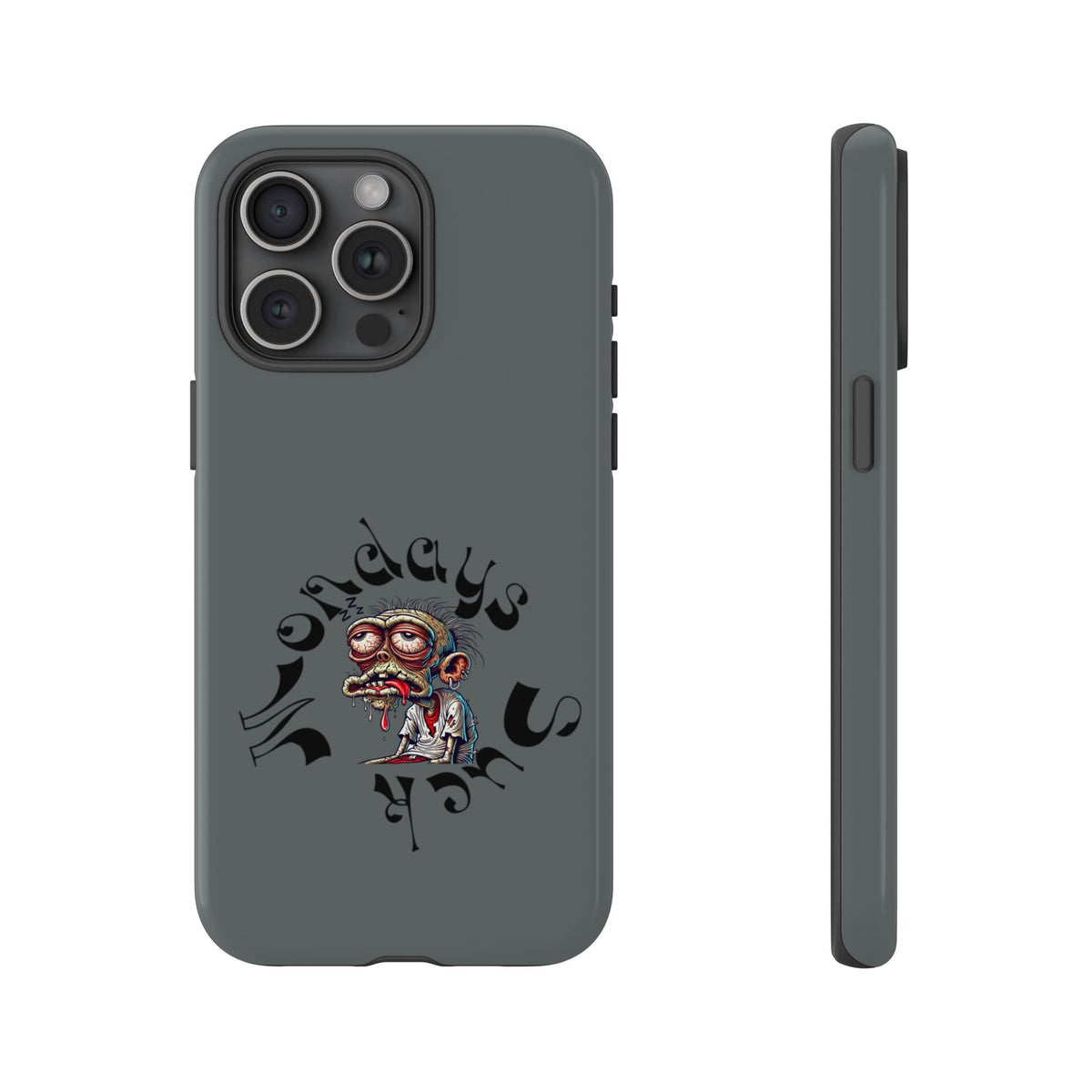 Phone Case — 'Nobody Sucks' Grunge Monster Protective Case