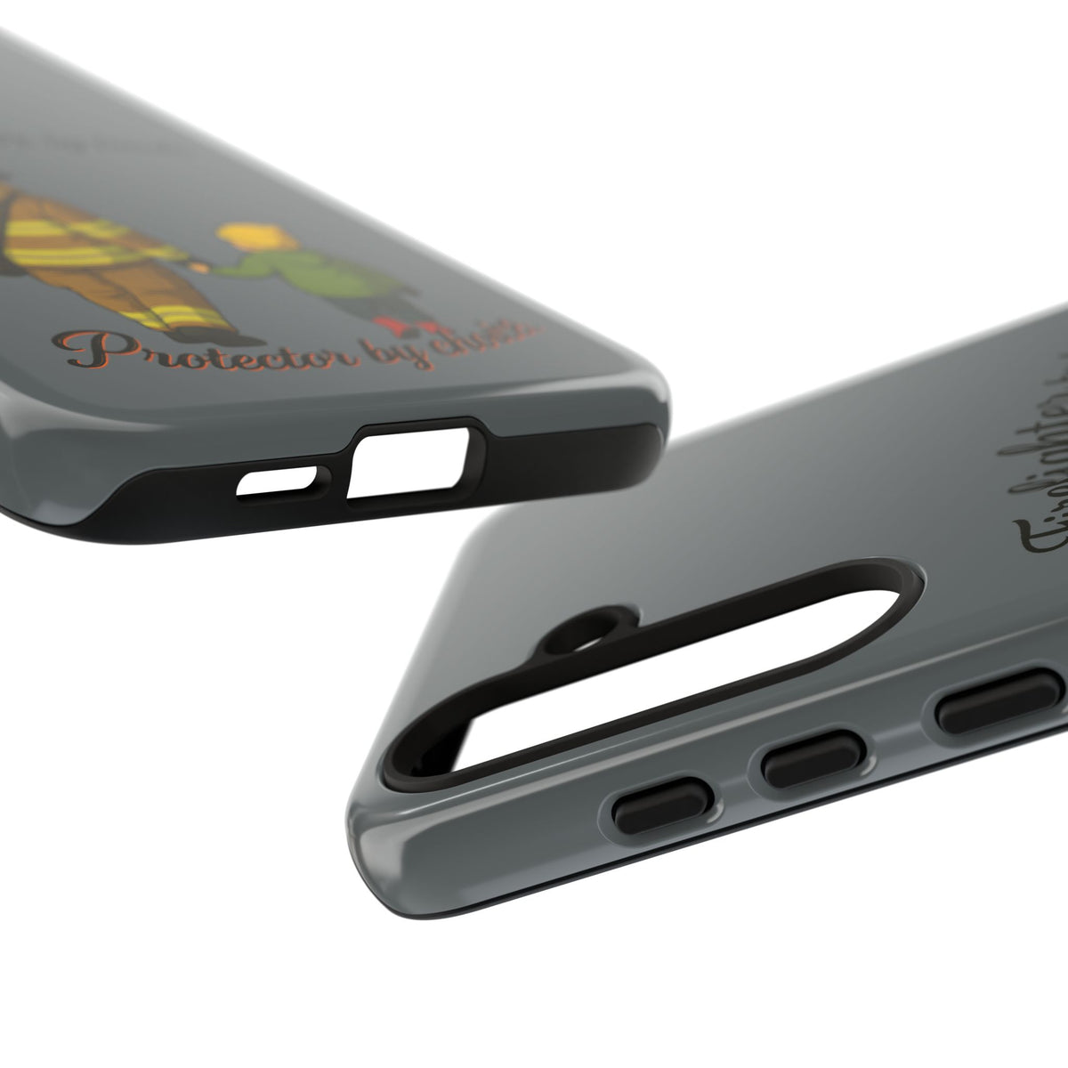 Firefighter Protector Phone Case — “Firefighter by trade, Protector by choice”