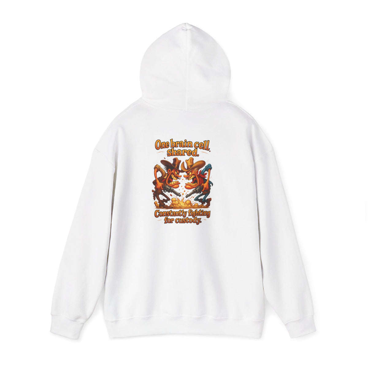 Vintage Crest Hoodie — Community Vibes Graphic Hooded Sweatshirt