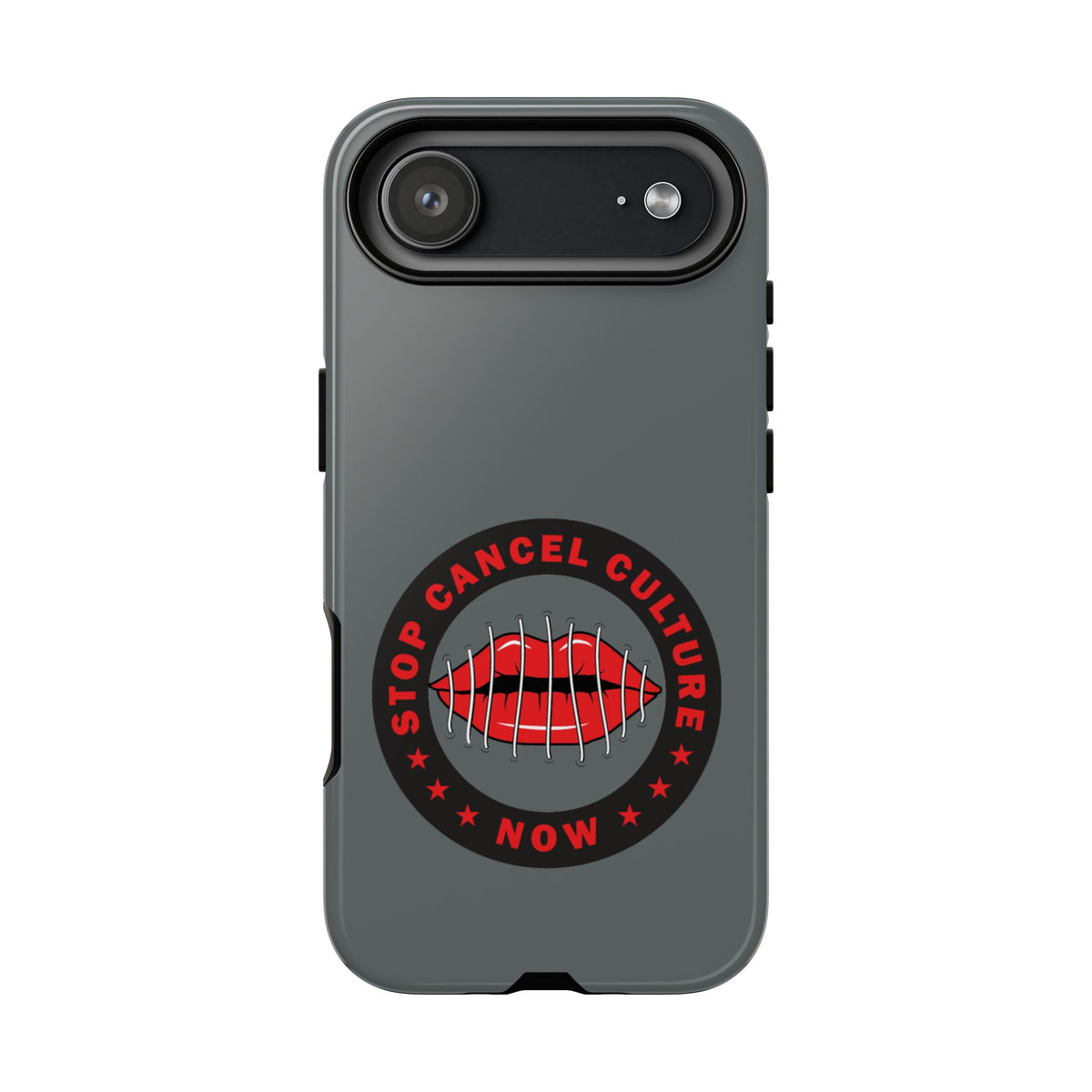 Phone Case — "Stop Cancel Culture Now" Graphic Tough Protective Case