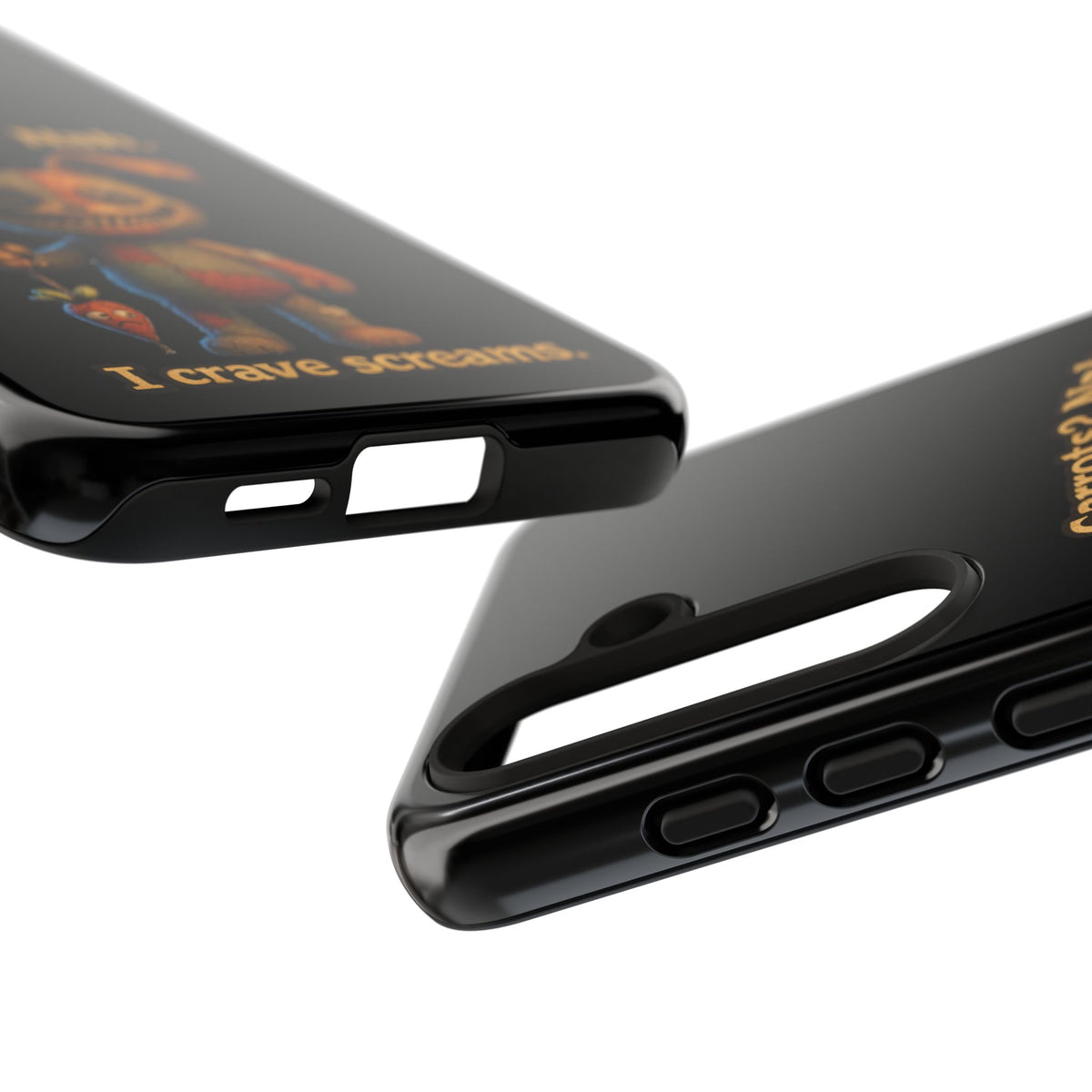 Phone Case — Creepy Bunny "Carrots? Nah. I crave screams." Horror iPhone Case