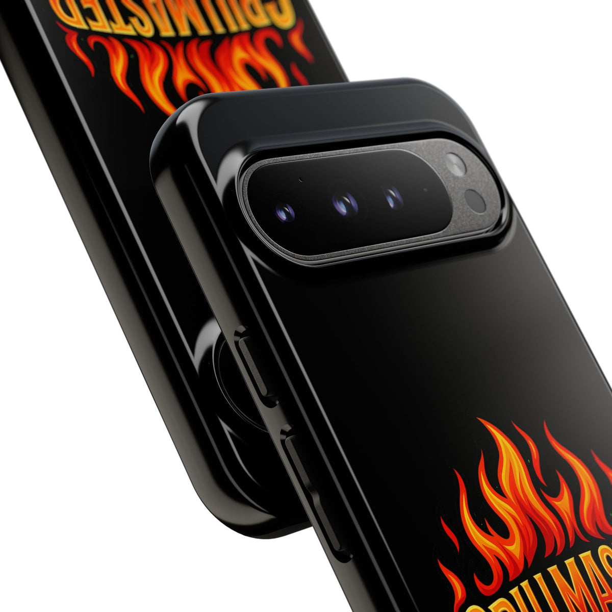 Grillmaster Phone Case — Flame Logo Protective iPhone Cover
