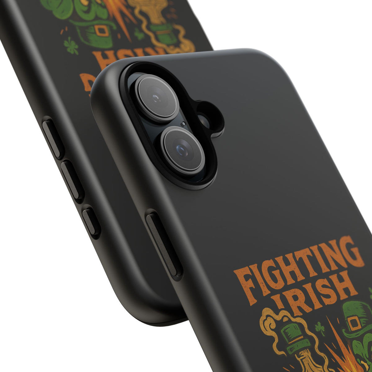 Phone Case — "Fighting Irish: Luck Ran Out, Fists Didn’t" St. Patrick’s Protective Cover
