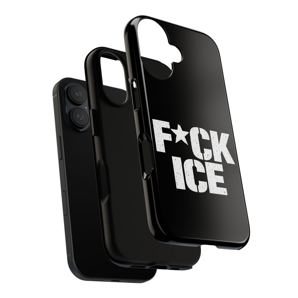 Phone Case — “F*CK ICE” Bold Protest Protective Cover