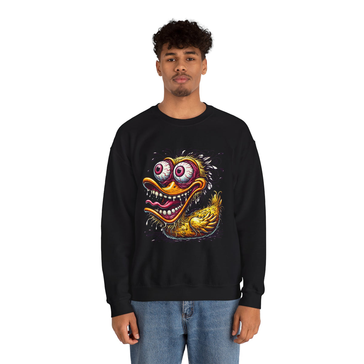 Psycho Duck Crewneck Sweatshirt