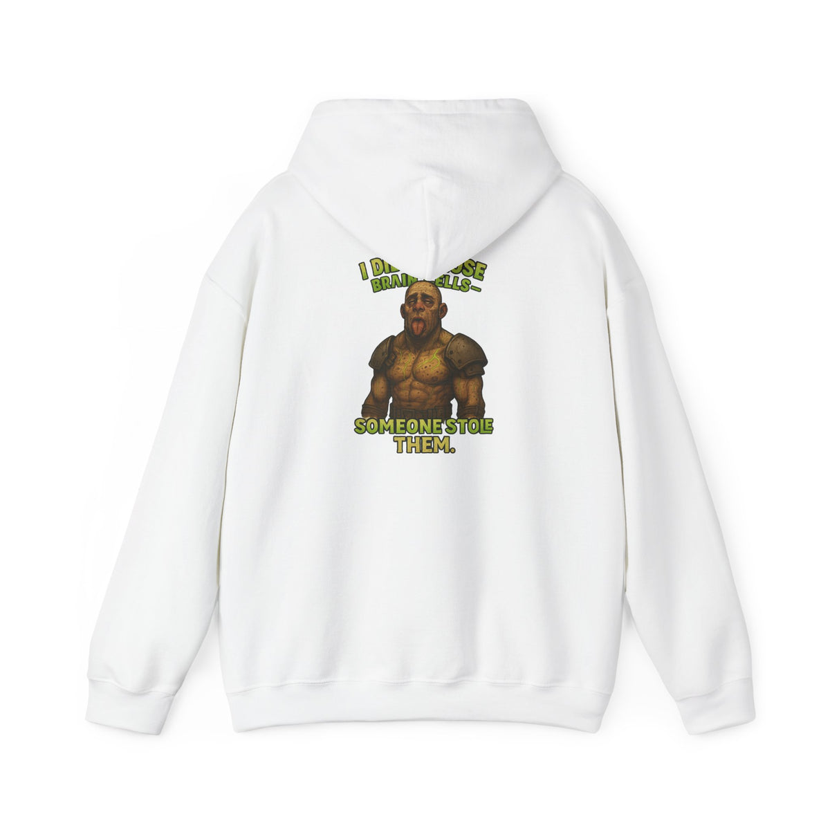 Hoodie — 'I Didn't Loose Brain Cells' Warrior Graphic Hoodie