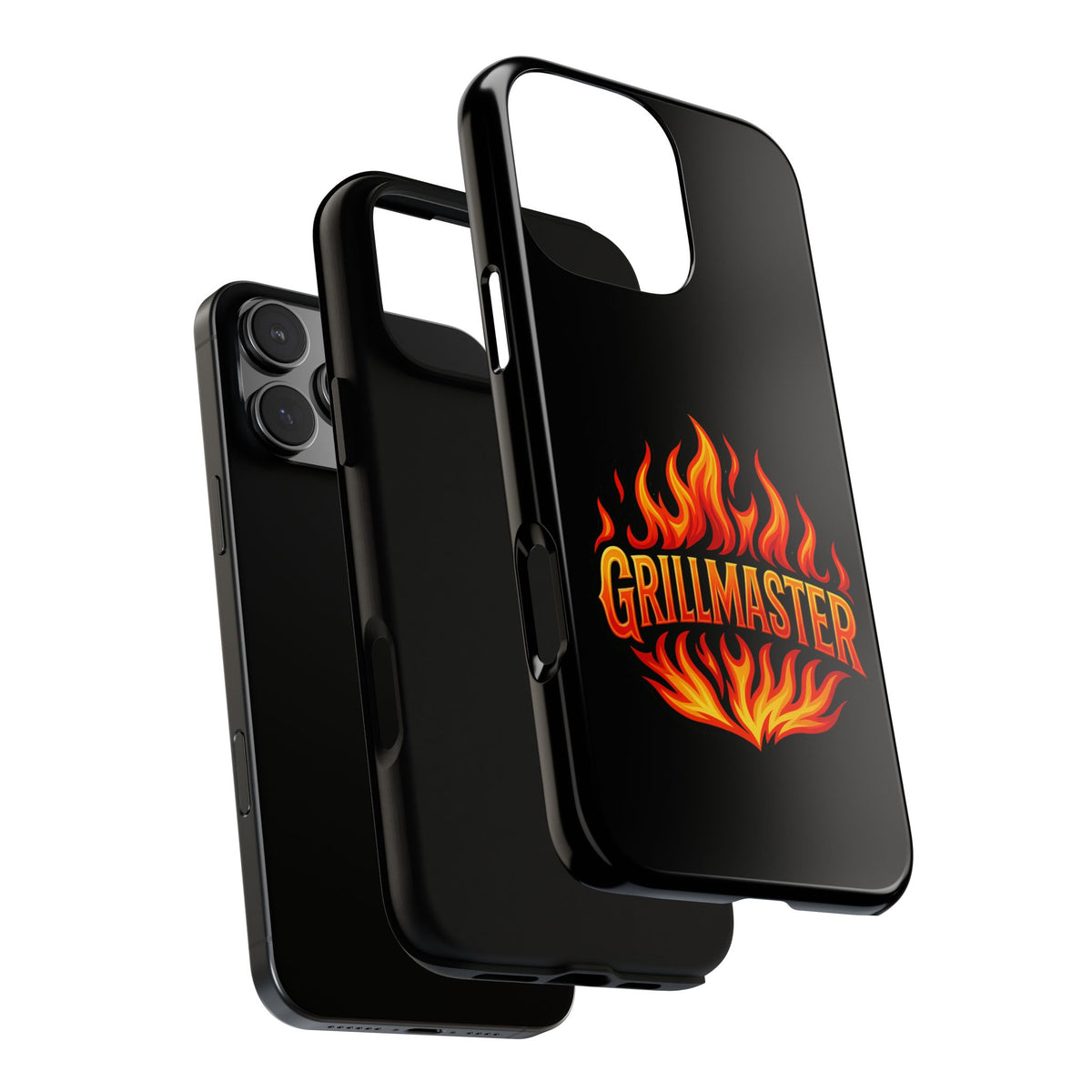 Grillmaster Phone Case — Flame Logo Protective iPhone Cover