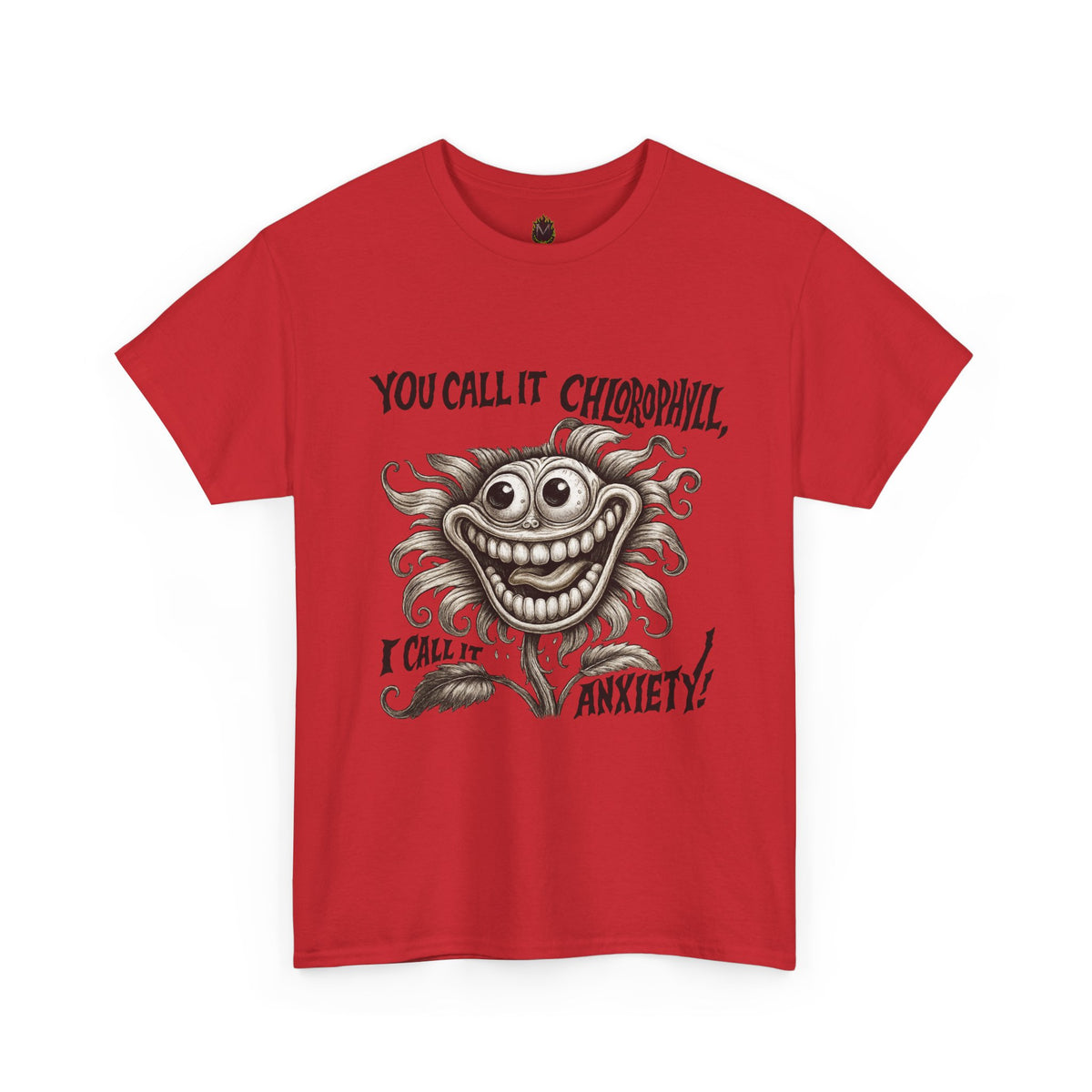 Chlorophyll & Anxiety – Twisted Sunflower Tee