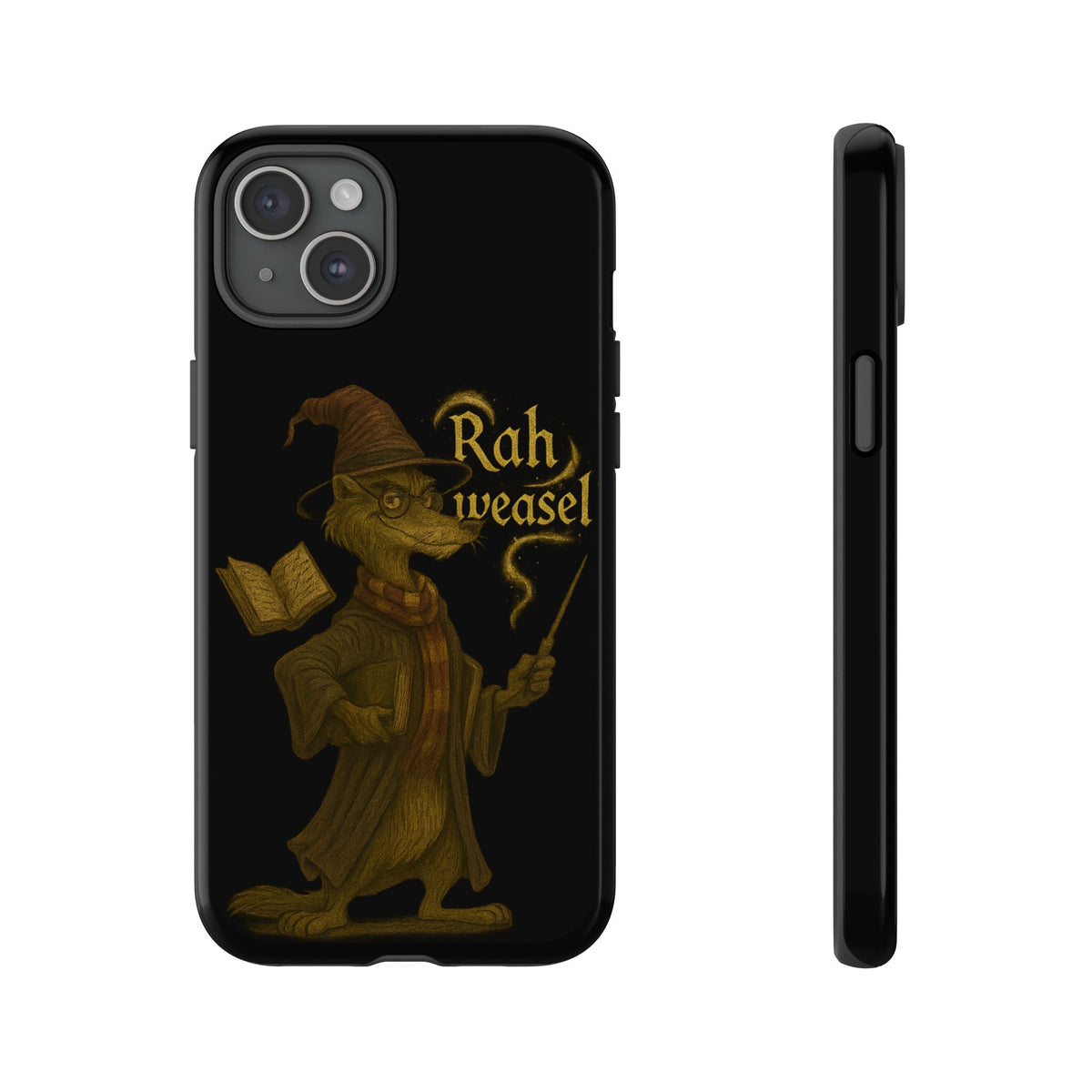 Rah Weasel Wizard Phone Case — Cute Fantasy Magical Creature iPhone Cover