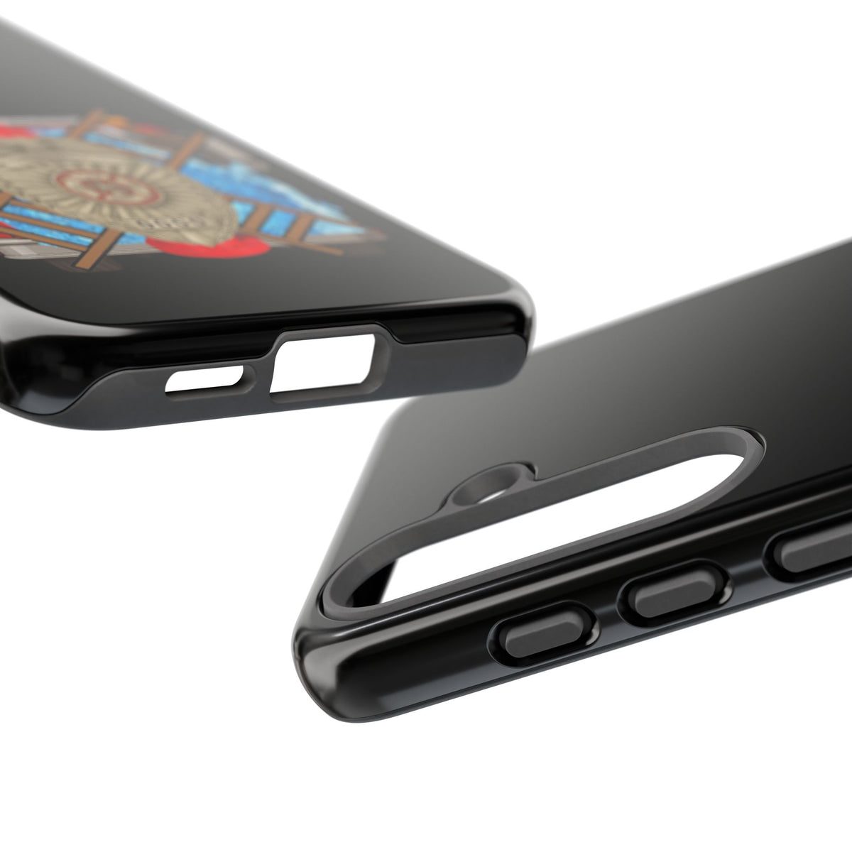 Firefighter Badge Phone Case – Maltese Cross Rescue Design