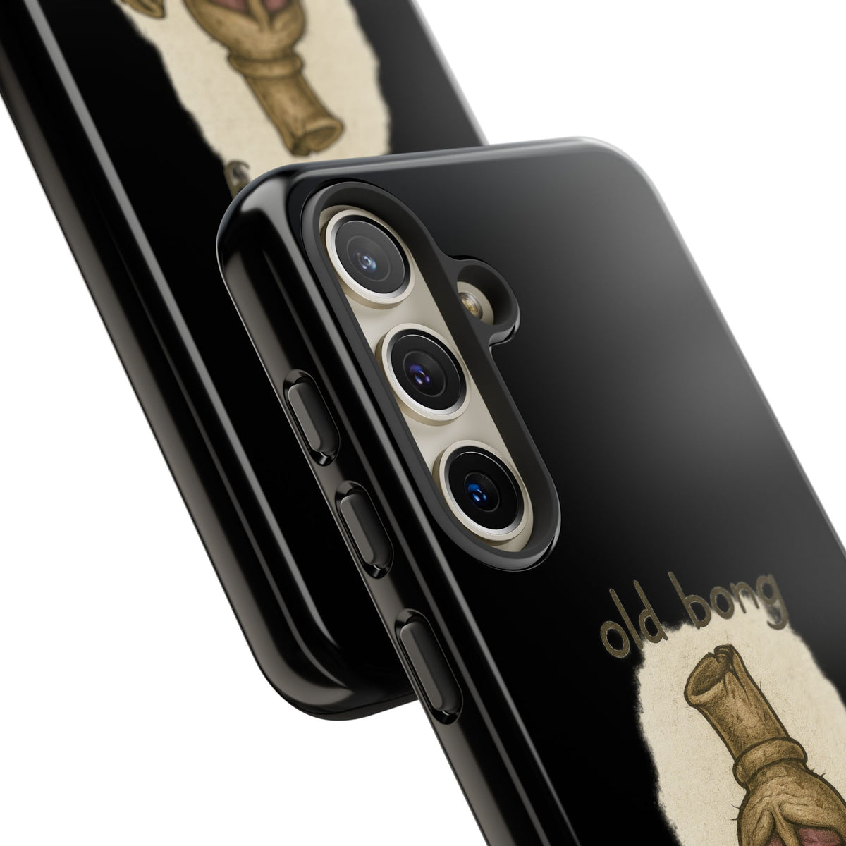 Phone Case — 'Old Bong' Funny Stoner Illustration, "This Is My Life's Bong"