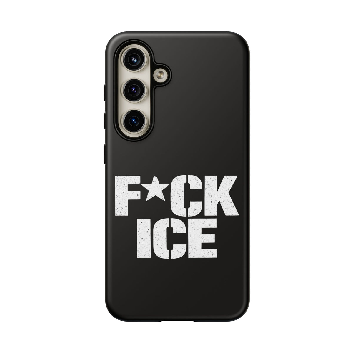 Phone Case — “F*CK ICE” Bold Protest Protective Cover