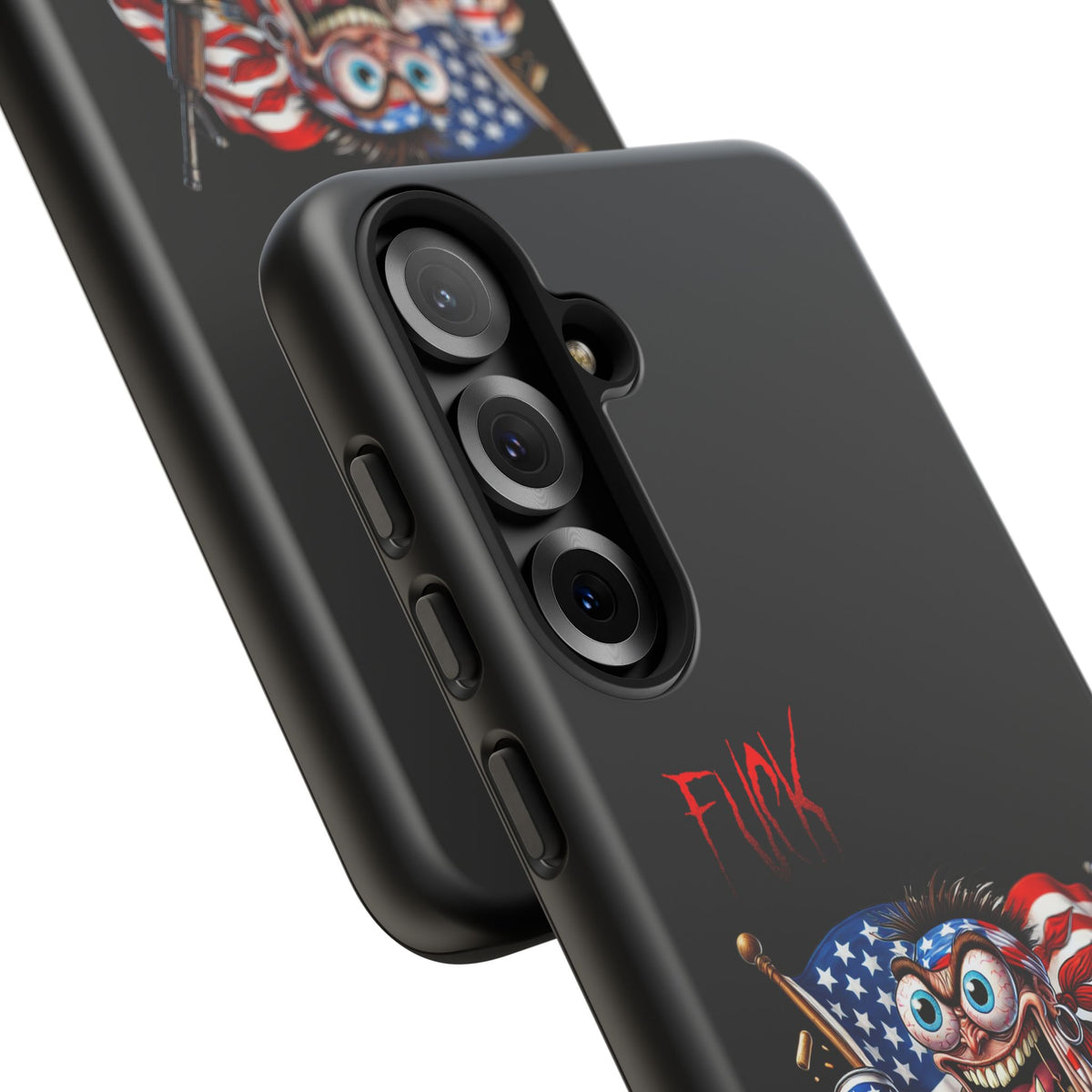 Patriotic Madman Phone Case — 'Funk Yea' USA Flag Tough Case