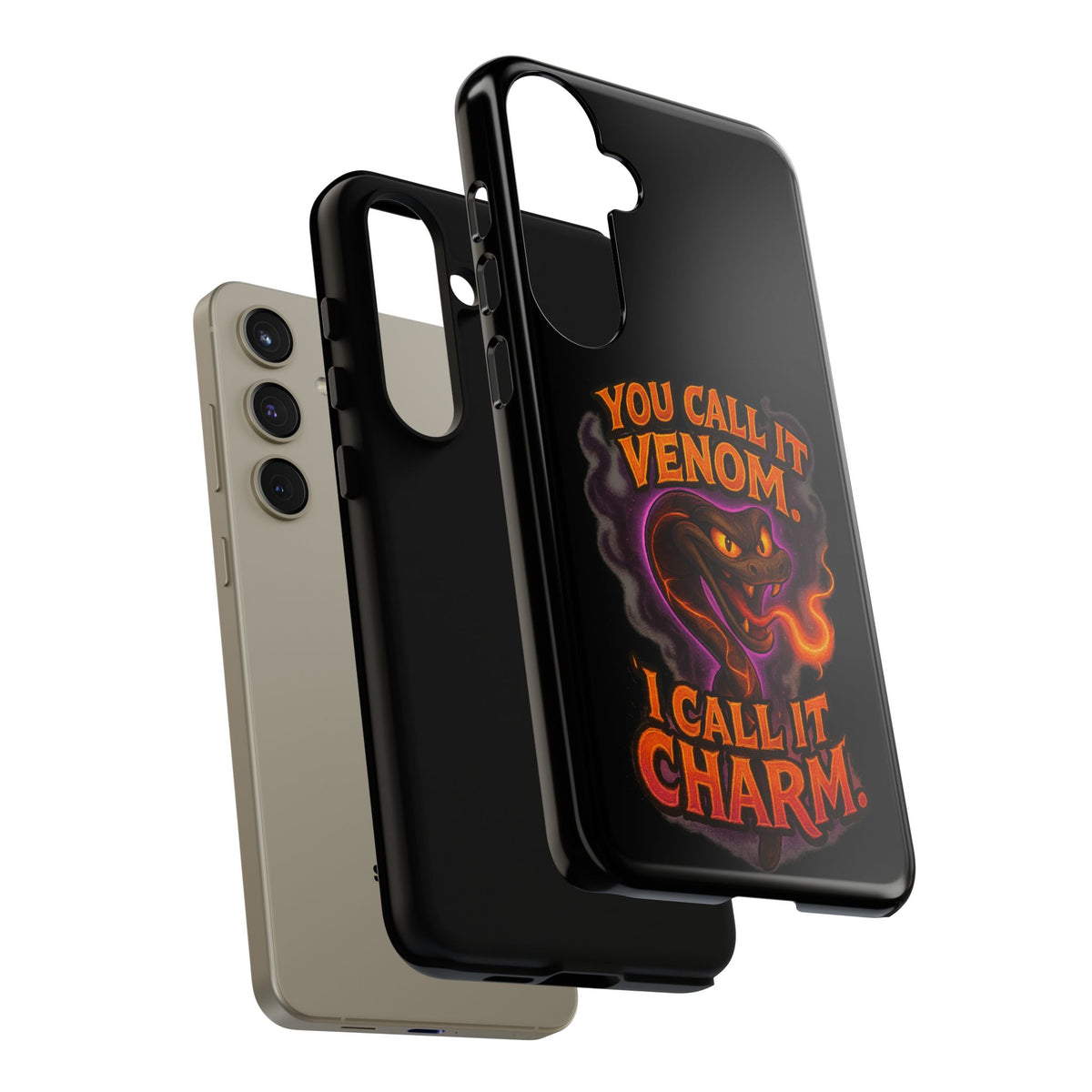 Tough Cases — "You Call It Venom, I Call It Charm" Snake Phone Case