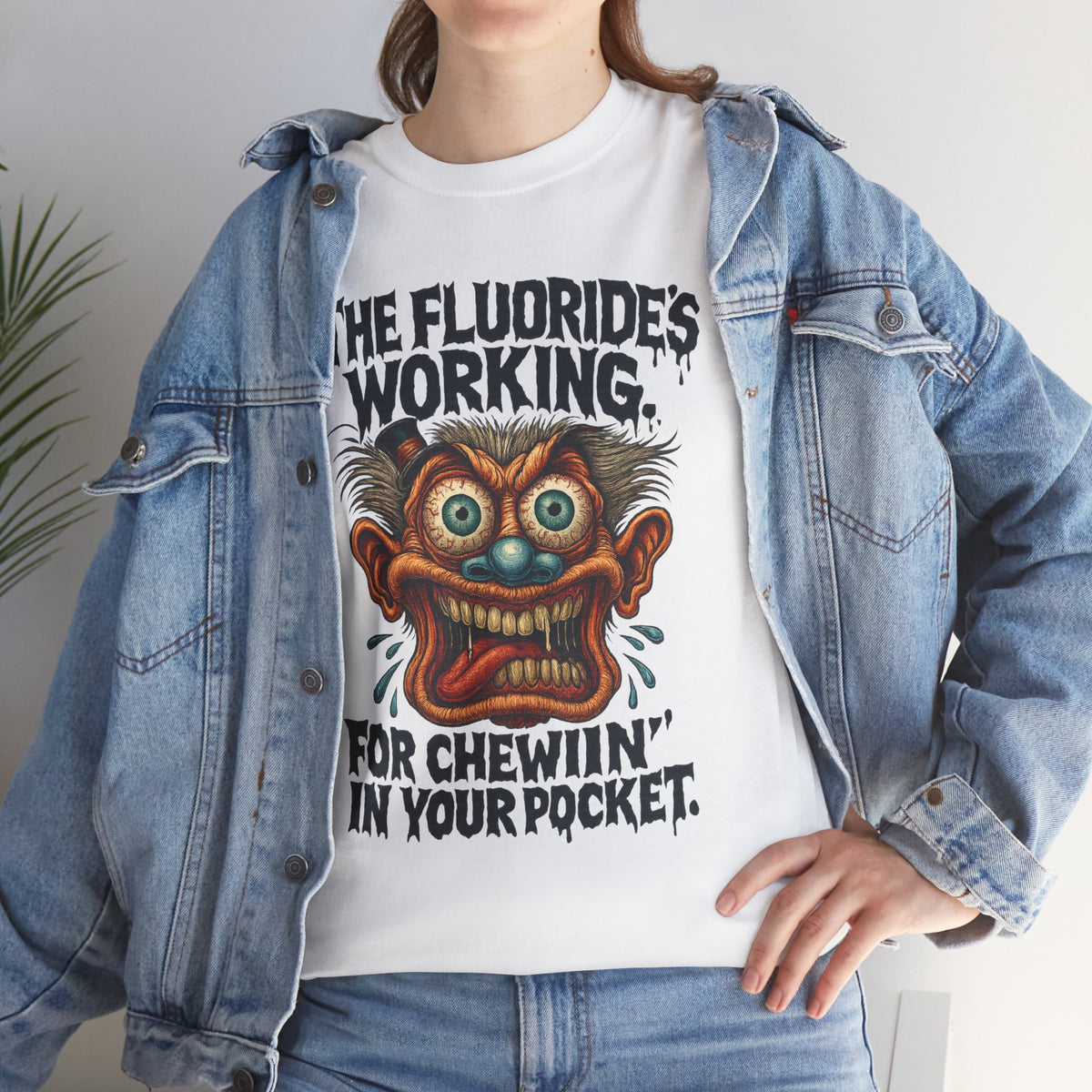 The Fluoride’s Working – Wild Smile Conspiracy Tee