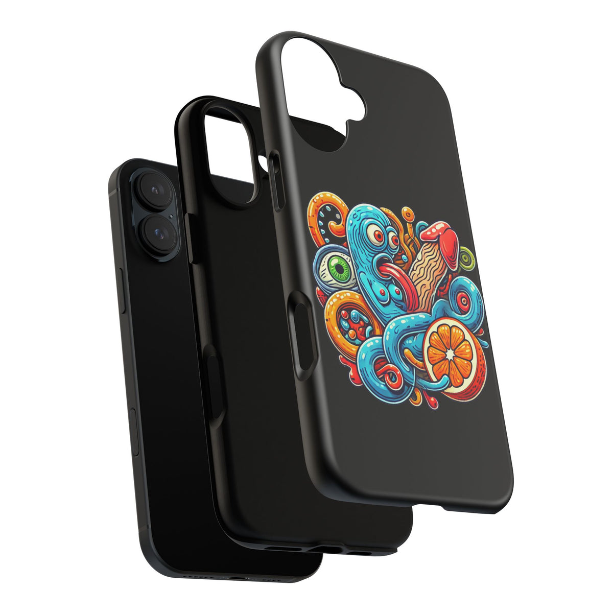Octopus Surf Phone Case — Colorful Nautical Art Protective Phone Cover