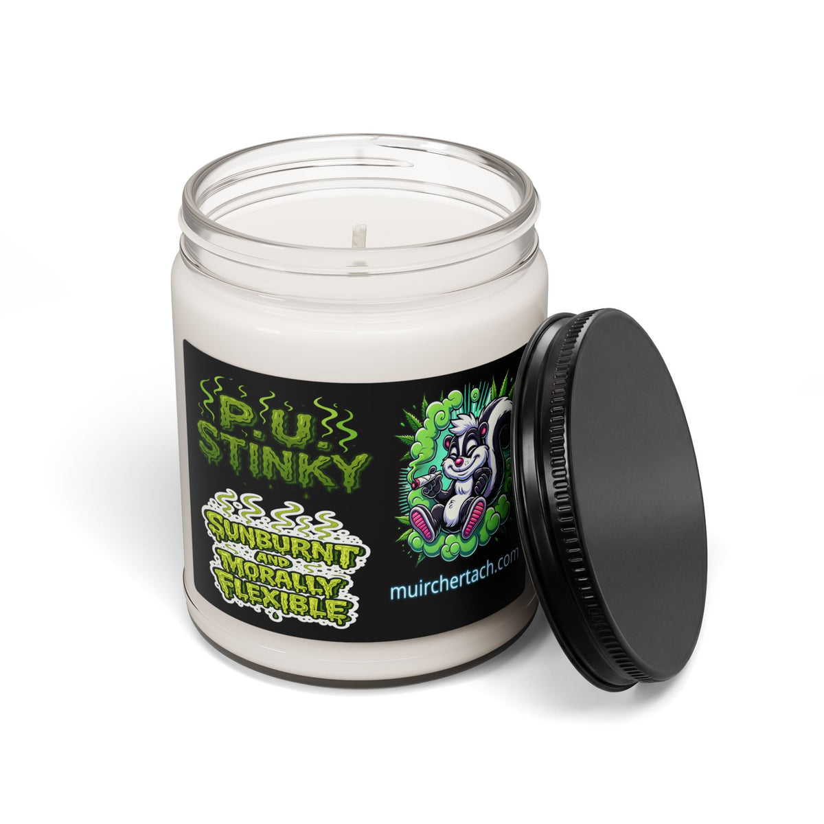 P.U. Stinky Candle - Fun Scented Soy Candle, Unique Gift, Home Fragrance, Quirky