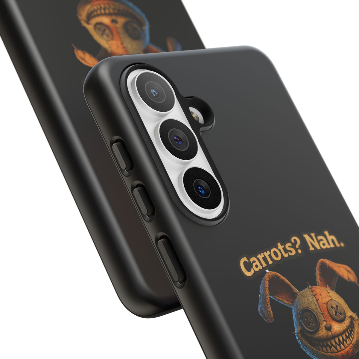 Phone Case — Creepy Bunny "Carrots? Nah. I crave screams." Horror iPhone Case