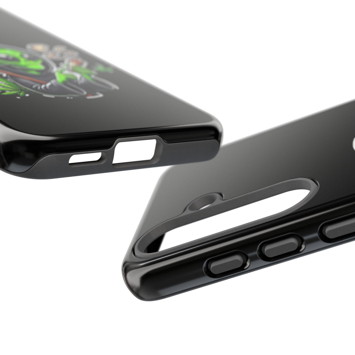 Reaper Alien Phone Case – Cute Grim Reaper Smoking Weed iPhone Case
