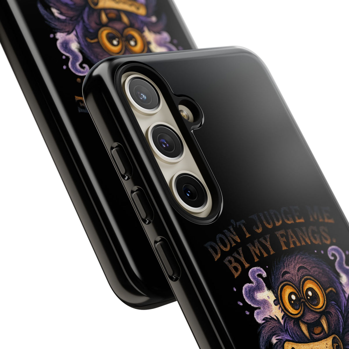 Phone Case — Fiery One-Eyed Demon with "I See Your Soul... And It's Disappointing"