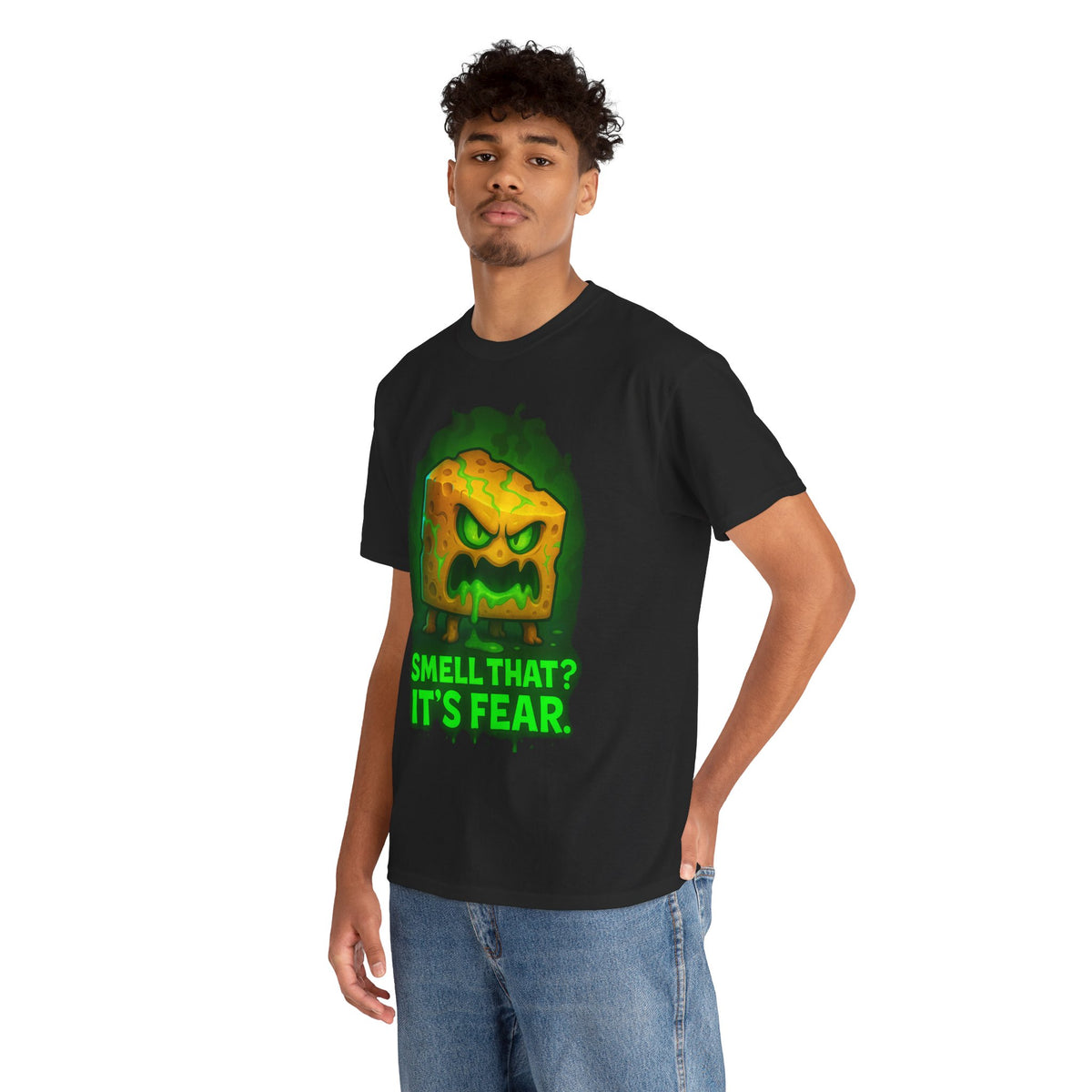 Smelly Cheese Monster T-Shirt | Smell That? It's Fear