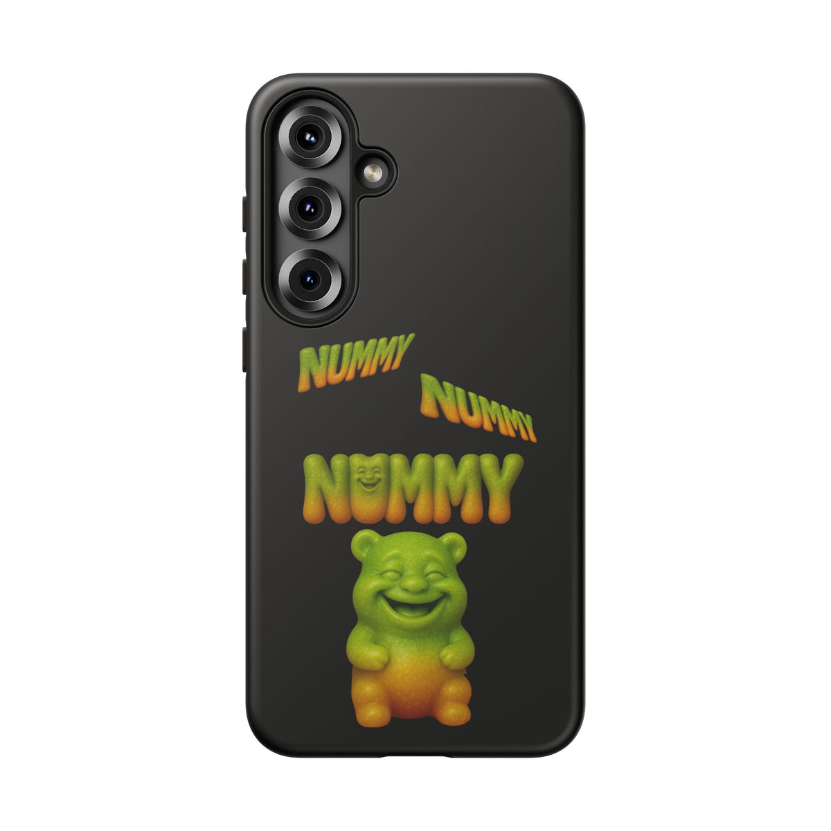 Nummy Gummy Phone Case — Cute Retro Green Gummy Bear Protective Case
