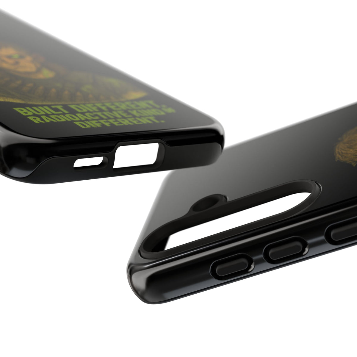 Phone Case — "Built Different, Radioactive Kind of Different" Mutant Design