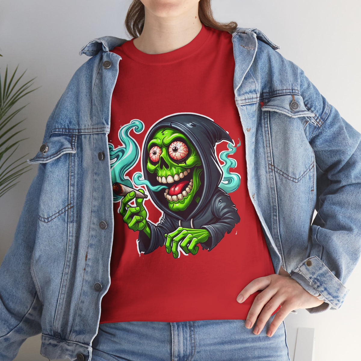 "High Spirits" Funny Grim Reaper T-Shirt