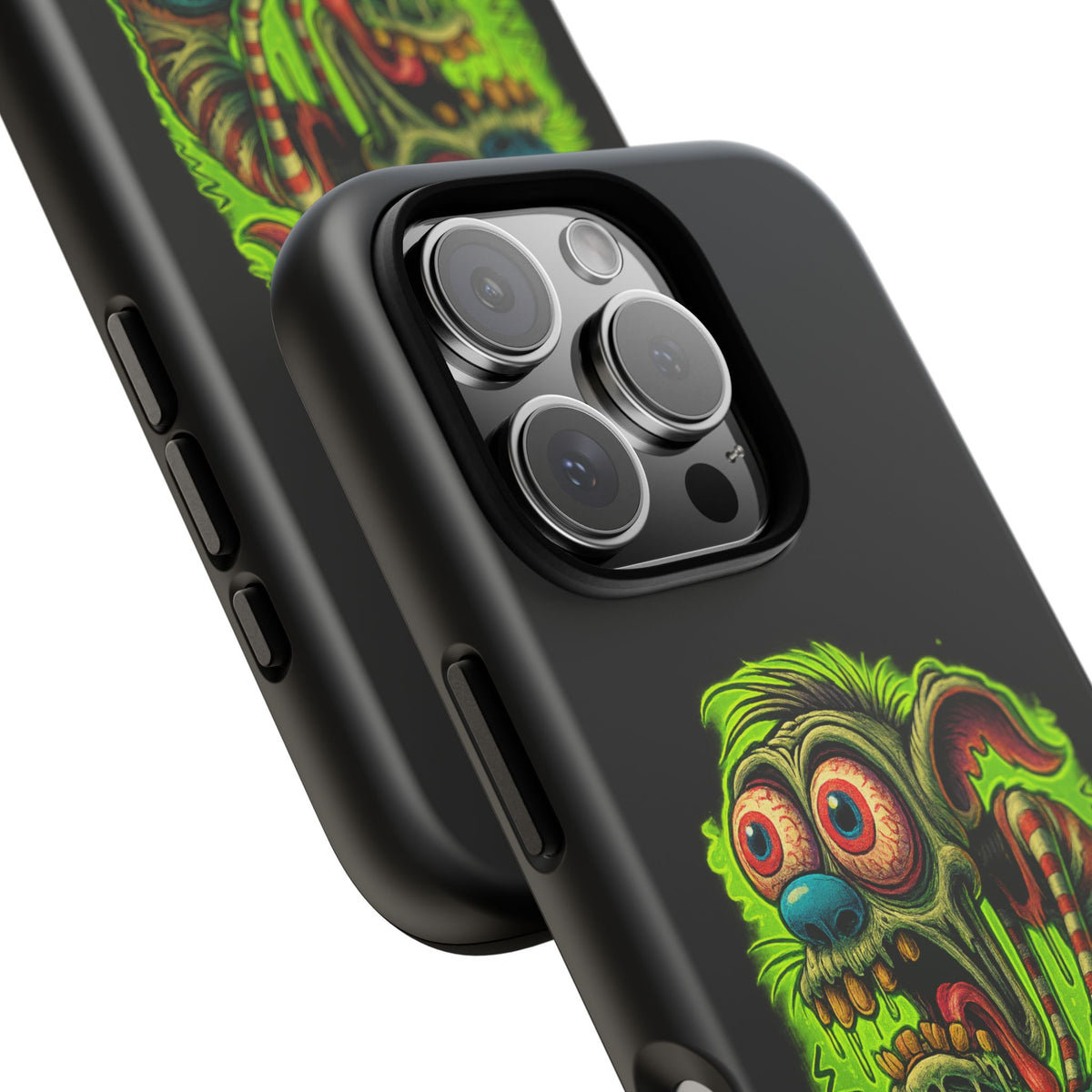 Phone Case — "Educated. Medicated. Elevated." Neon Monster Design