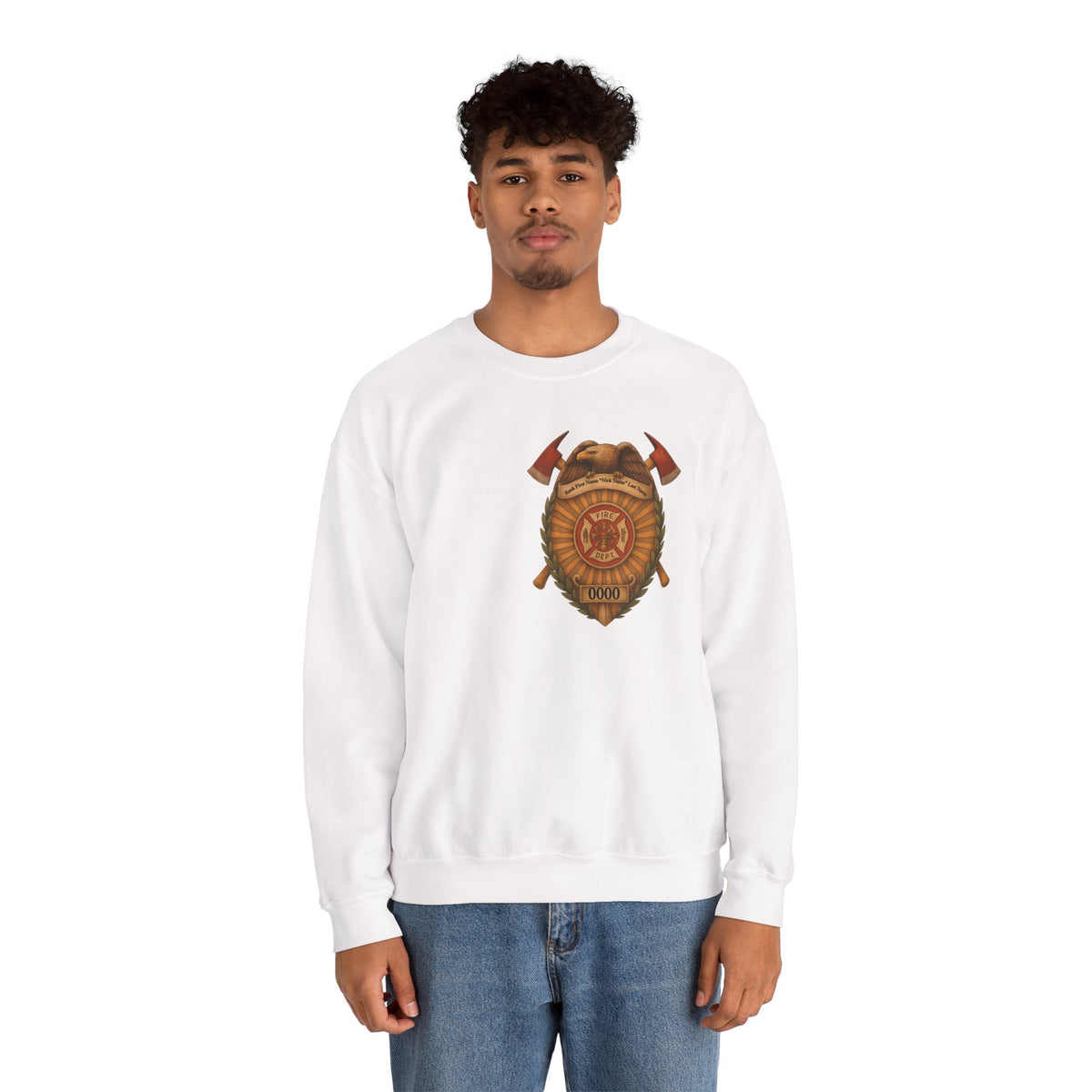 Firefighting: Not a Job, a Brotherhood Crewneck Sweatshirt