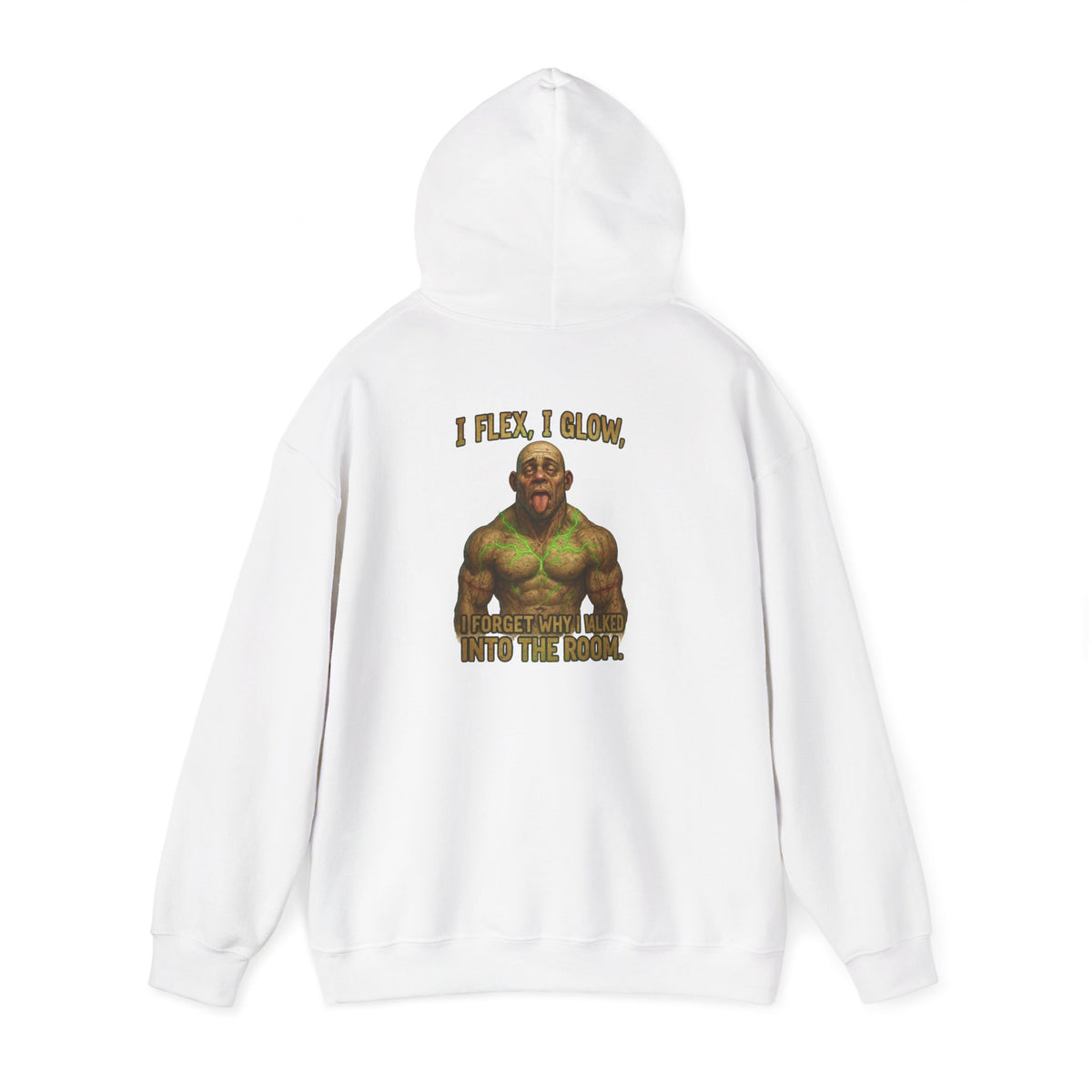 Hulk Workout Hoodie – 'I PUMP IRON... INTO THE VOID' Graphic Sweatshirt