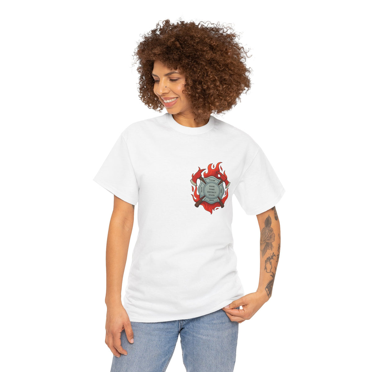 We Hold the Line – Firefighter Valor Tee