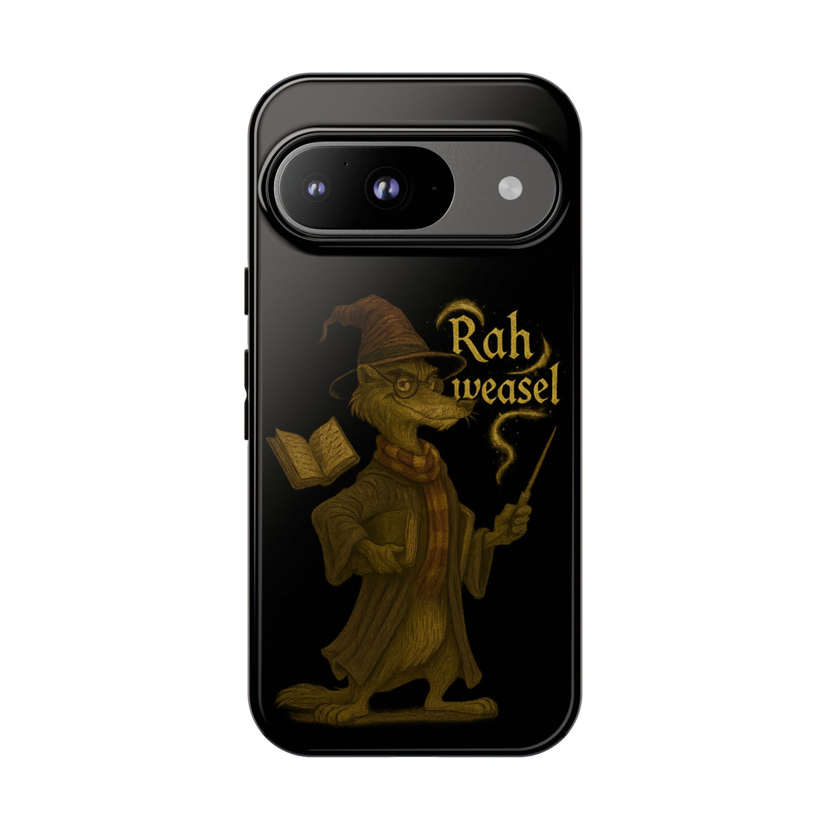 Rah Weasel Wizard Phone Case — Cute Fantasy Magical Creature iPhone Cover