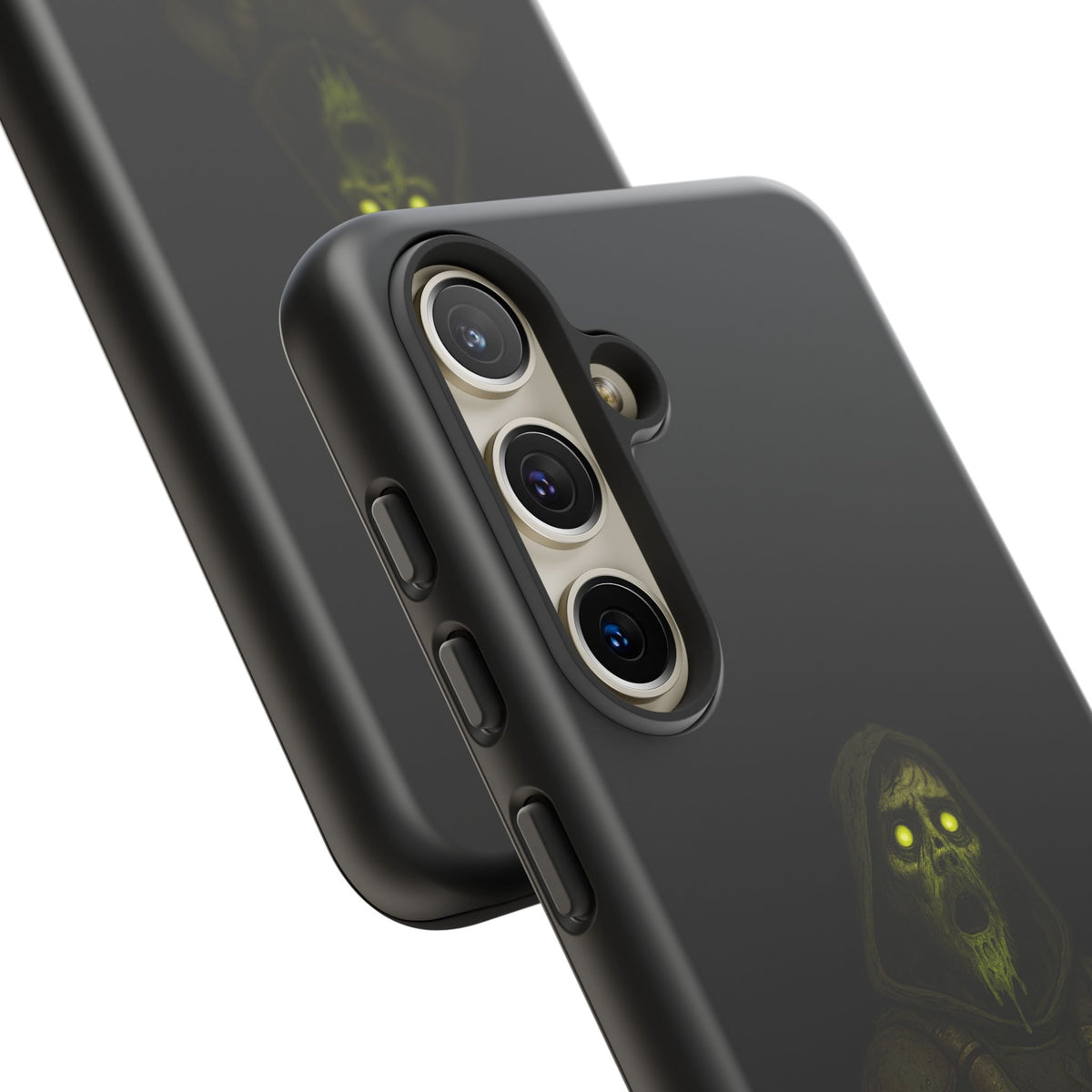 Phone Case — 'Toxic? Nah, Just Prophetically Unpleasant' Neon Grim Reaper Protective Cover