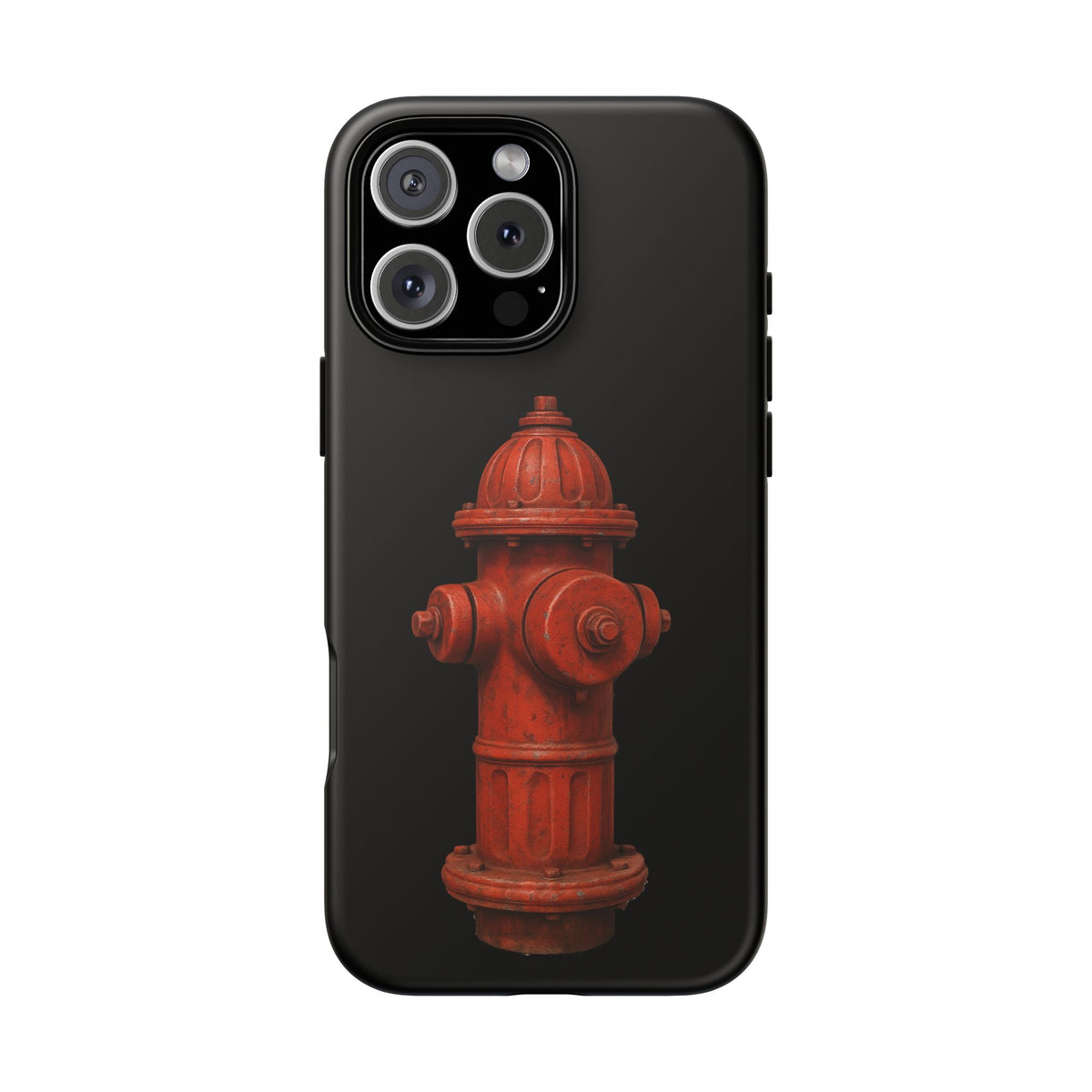 Red Fire Hydrant Phone Case — Tough Protective iPhone Cover