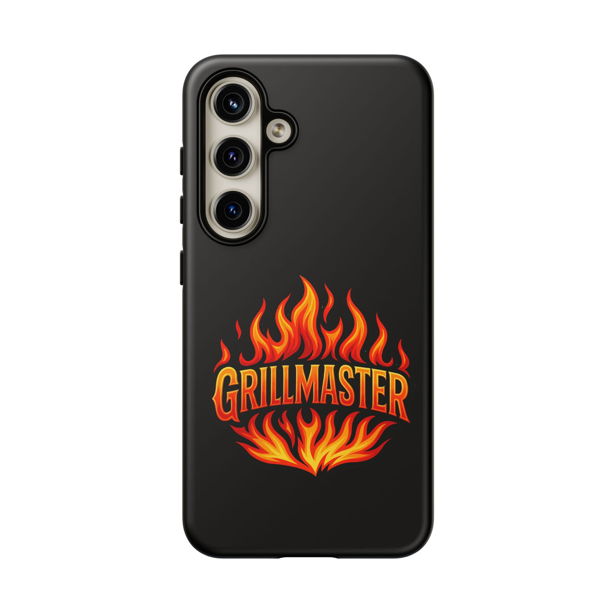 Grillmaster Phone Case — Flame Logo Protective iPhone Cover
