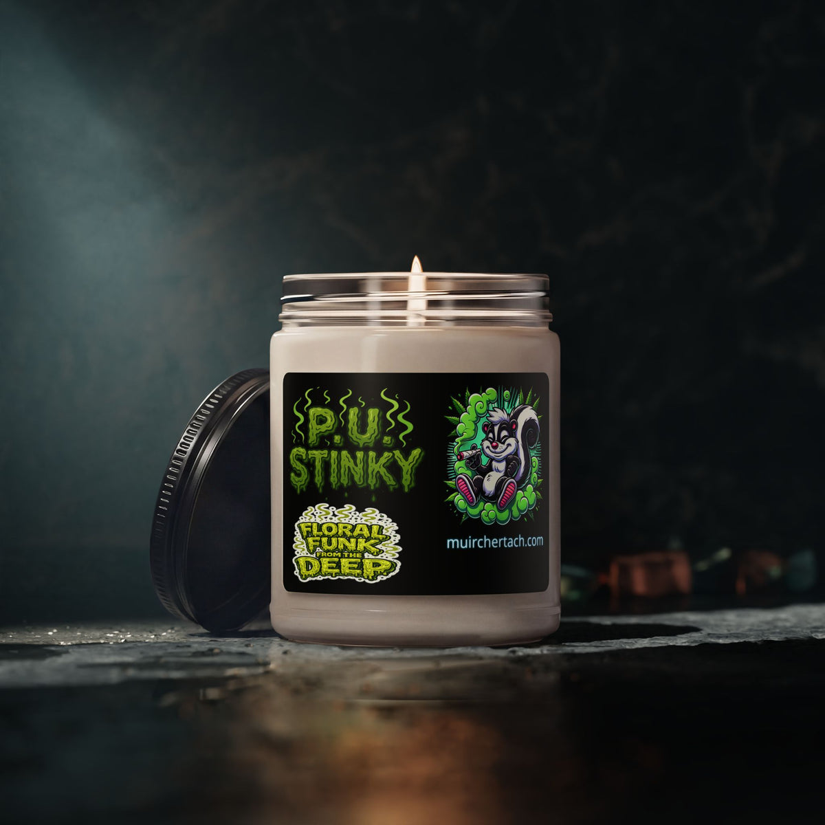 P.U. Stinky Candle - Fun Scented Soy Candle, Unique Gift, Home Fragrance, Quirky