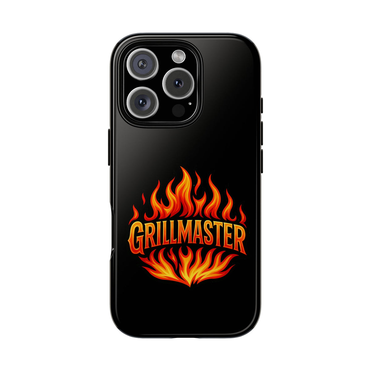Grillmaster Phone Case — Flame Logo Protective iPhone Cover